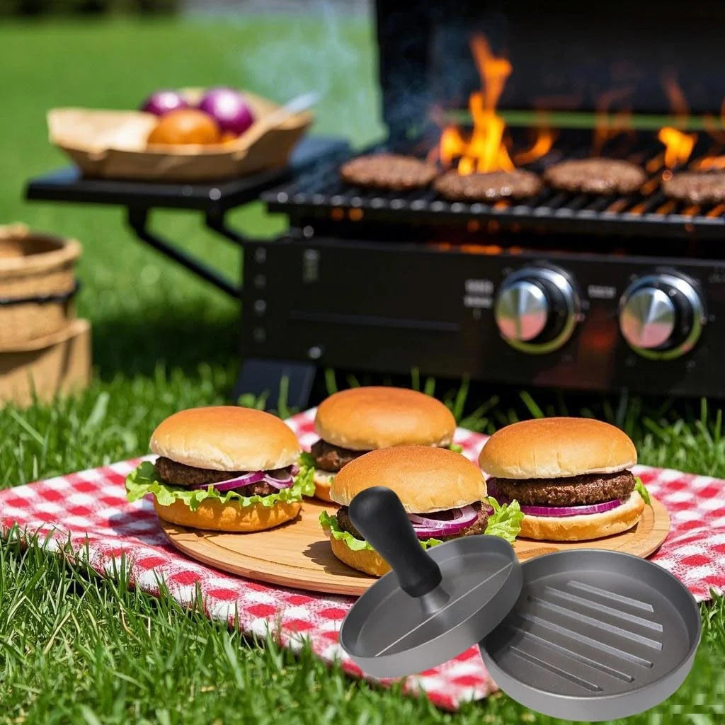 Presse à Burger Aluminium – Patty Maker BBQ & Grill | BestConfort