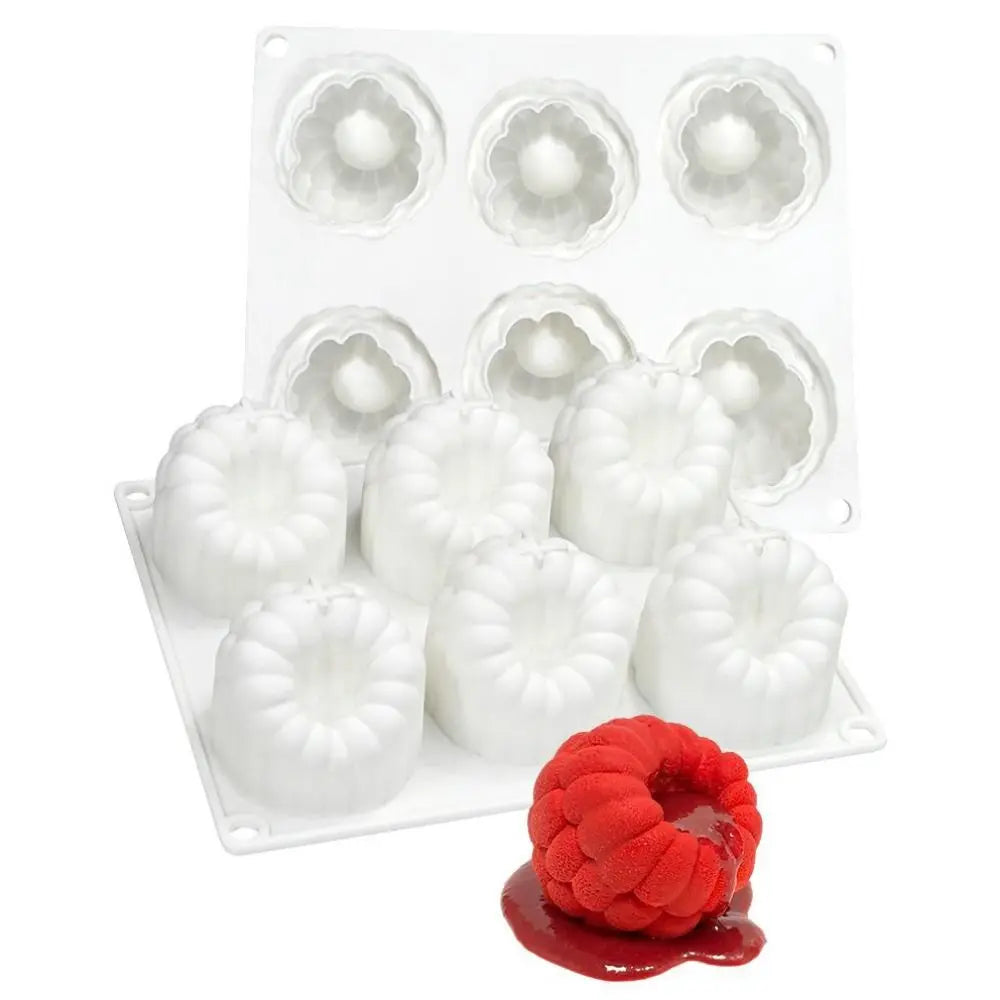 Moule Silicone Framboise — 6 Cavités, Sans BPA, Résistant à la Chaleur