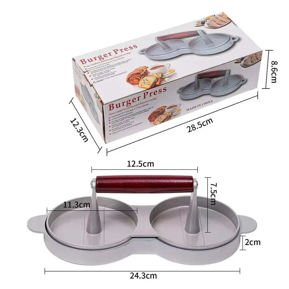 Presse à Burger Aluminium – Patty Maker BBQ & Grill | BestConfort