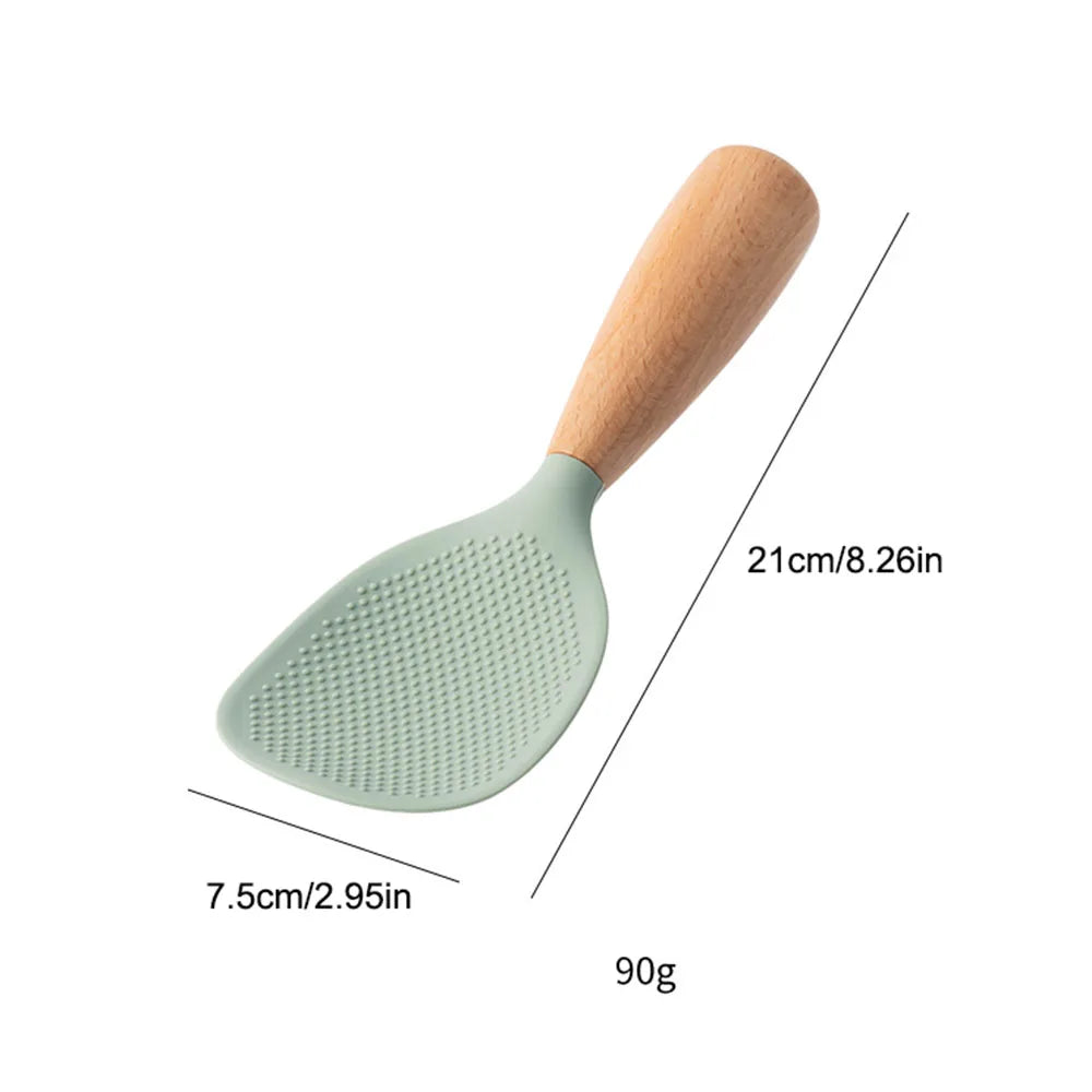 Cuillère de Cuisine en Silicone — Antiadhésive, Résistante à la Chaleur
