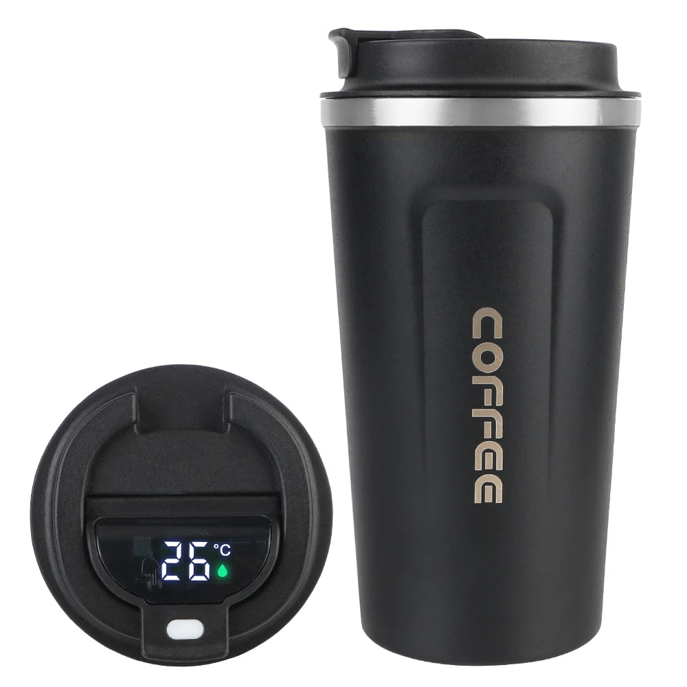 Mug Thermos Isotherme 380/510ml – Tasse de Voyage en Acier Inoxydable