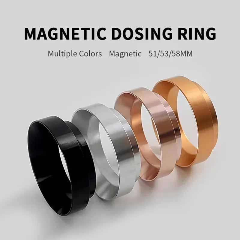 Bague Doseuse Magnétique pour Café — 51mm, 53mm & 58mm