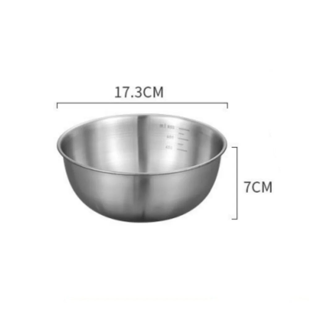 Set de Bols en Inox avec Balance – 1 à 3 Pièces, Grande Capacité | BestConfort