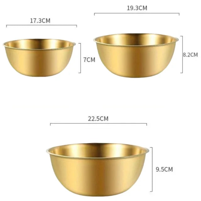Set de Bols en Inox avec Balance – 1 à 3 Pièces, Grande Capacité | BestConfort