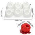 Moule Silicone Framboise — 6 Cavités, Sans BPA, Résistant à la Chaleur